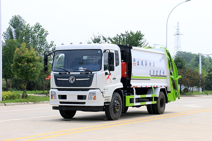 国六天锦14方压缩垃圾车