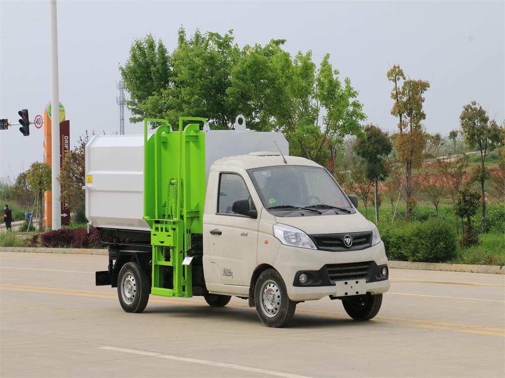 国六福田祥菱挂桶垃圾车
